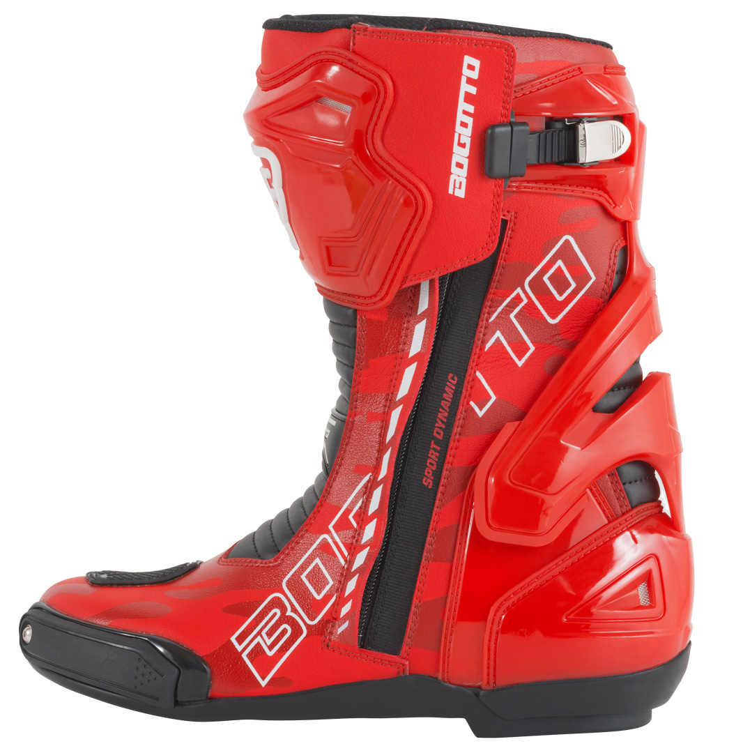 Bogotto Donington Camo Motorcycle Boots 42 Figure 2