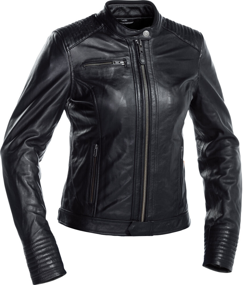 Richa Scarlett Damen Motorrad Lederjacke schwarz 44 Abbildung 1
