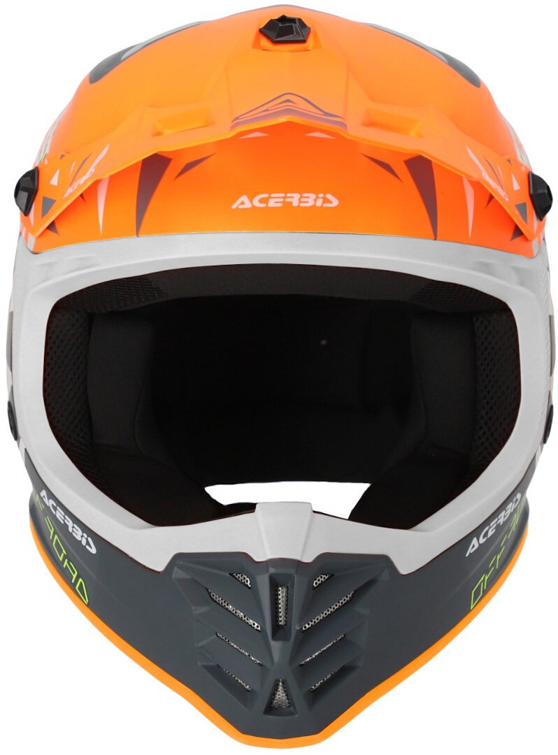 Acerbis Profile Capacete Jovem Motocross Laranja fosco Y/S (47/48) Figura 5