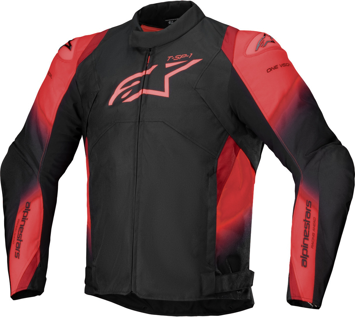 Alpinestars T-SP 1 V2 waterproof Motorcycle Textile Jacket black/red 4XL Figure 1