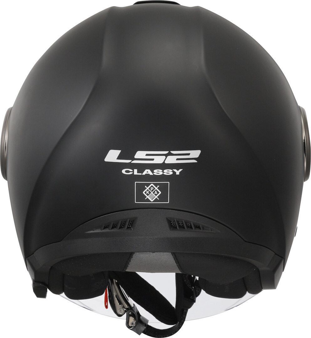 LS2 OF620 Classy Solid Casco Jet nero opaco S (55/56) Figura 4
