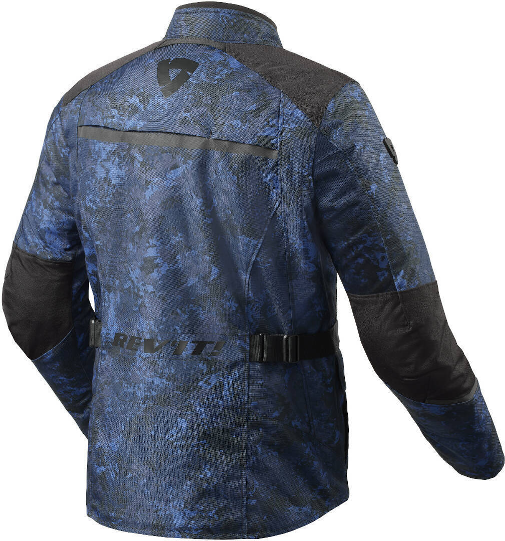 Revit Voltiac 3 H2O Motorcycle Textile Jacket blue M Figure 2