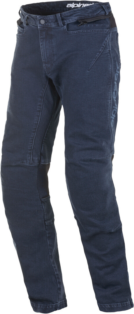Alpinestars Compass Pro Motorcykel Jeans Navyblå 33 Figur 1