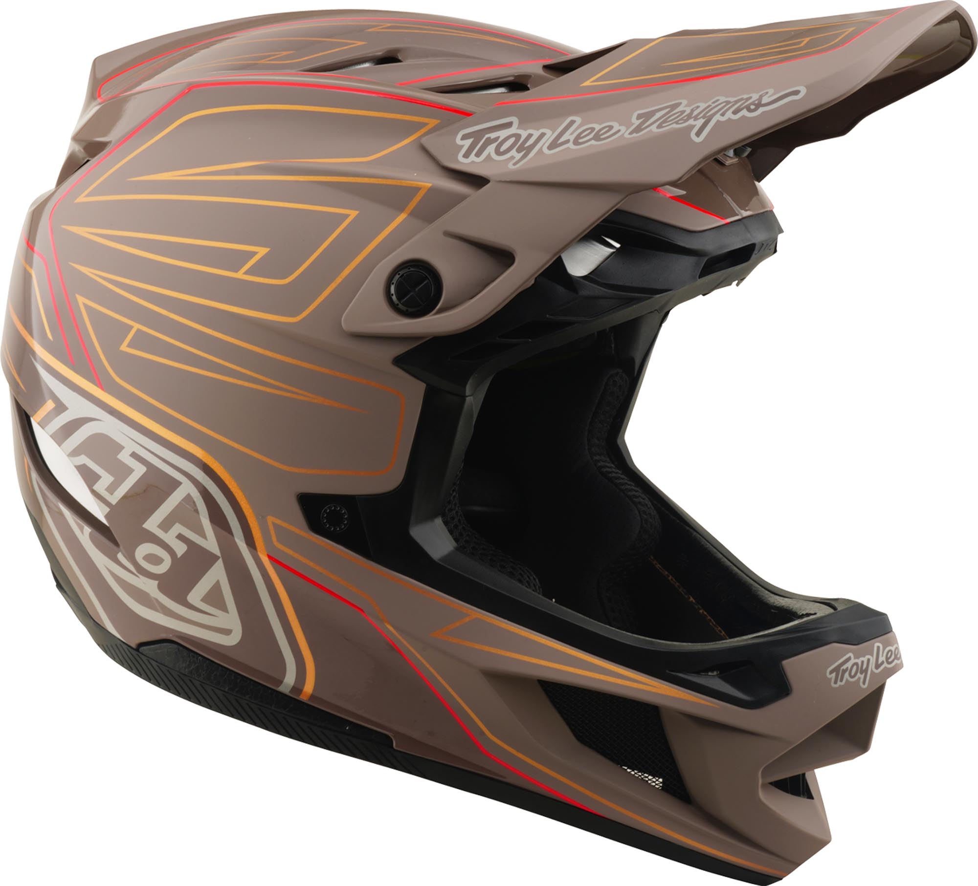 Troy Lee Designs D4 Polyacrylite MIPS Shadow Pro Alamäkikypärä M (57/58) Kuva 2