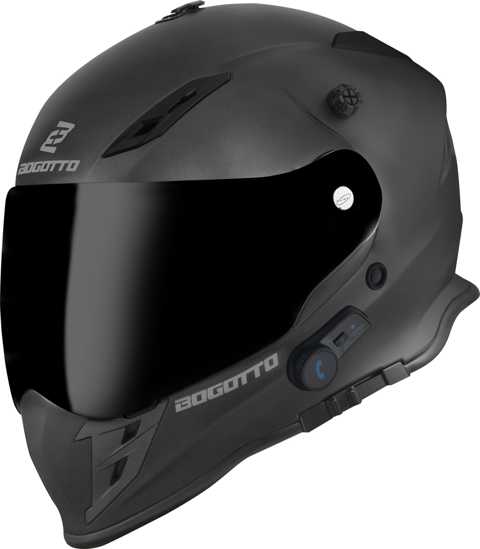 Bogotto H331 BT Bluetooth Casque d’enduro Noir mat XL Figure 3