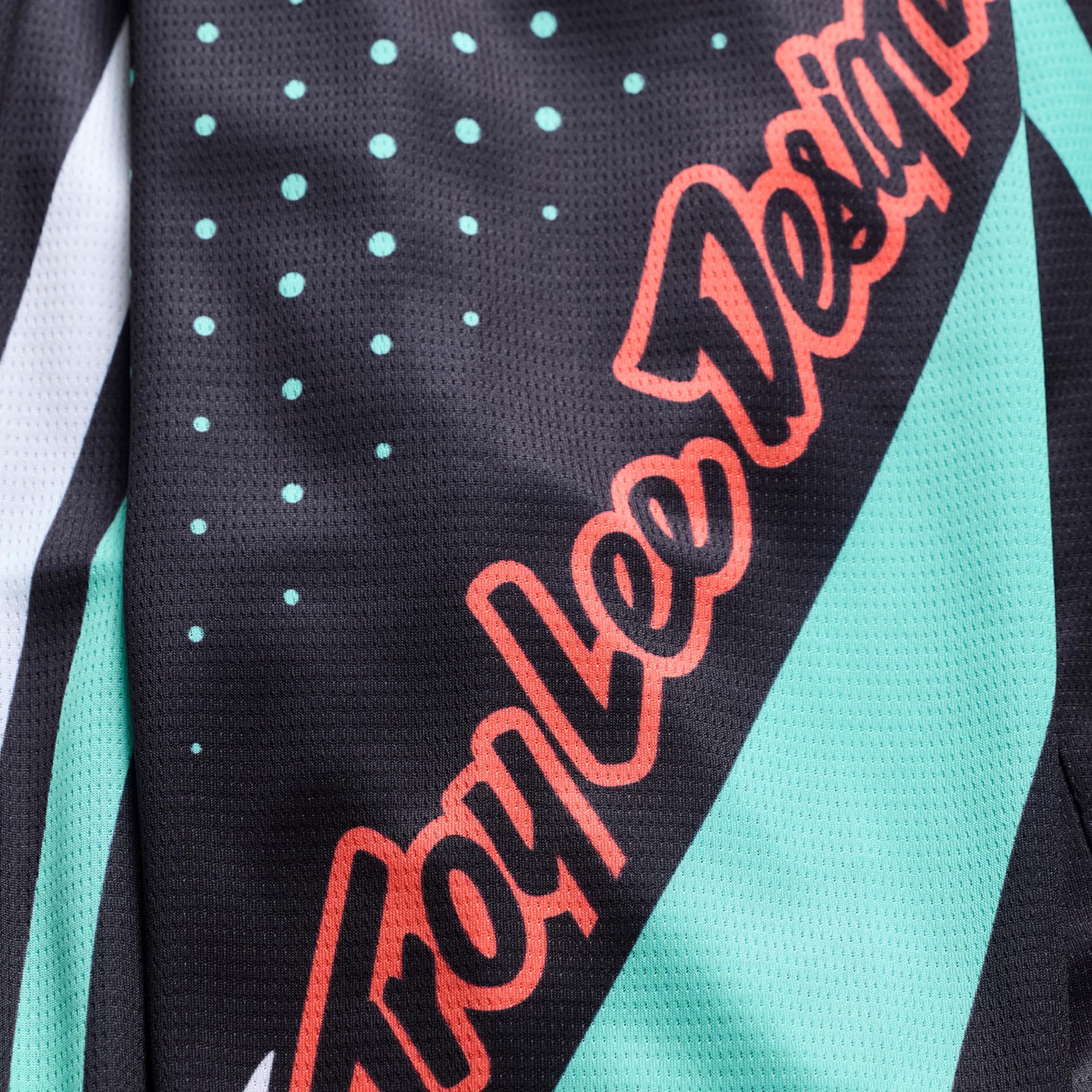 Troy Lee Designs GP Pro Roller Motocrosstrøje Sort/turkis M Figur 9