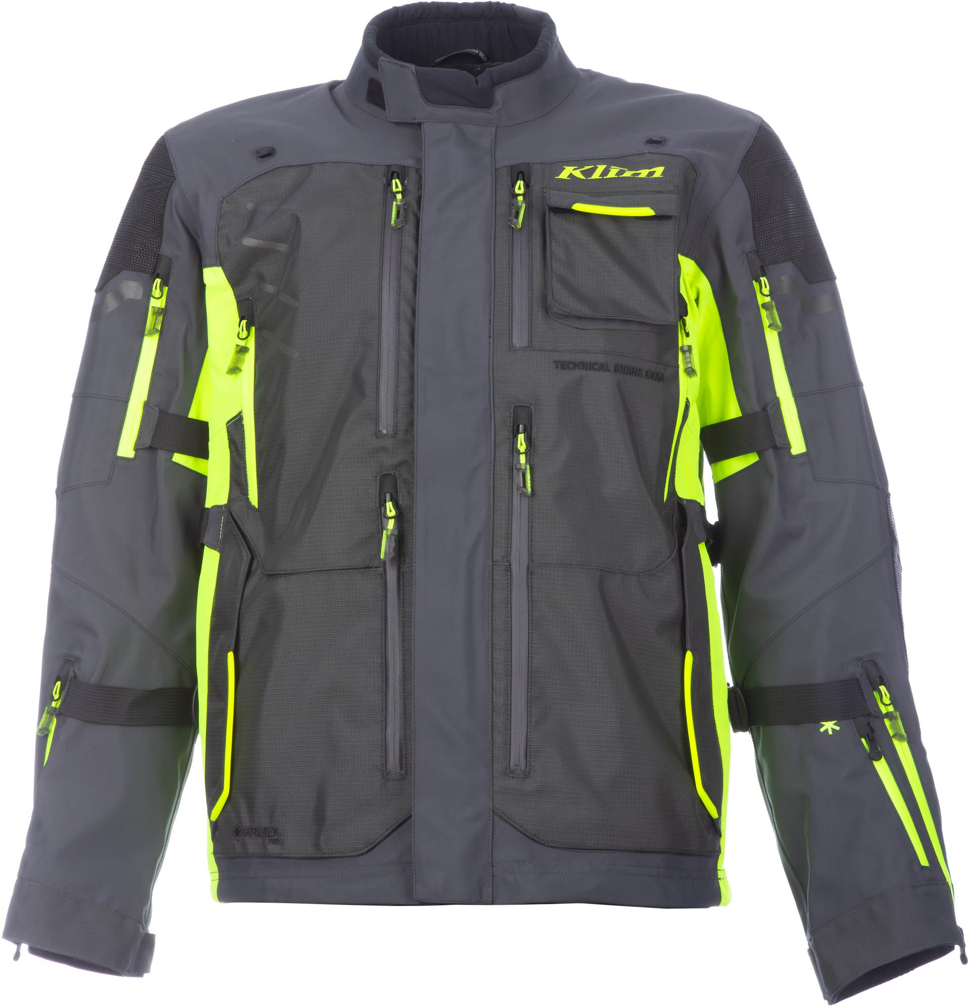 Klim Badlands Pro Rogue Gore-Tex Motorrad Textiljacke anthrazit/grau Lang XL Abbildung 3
