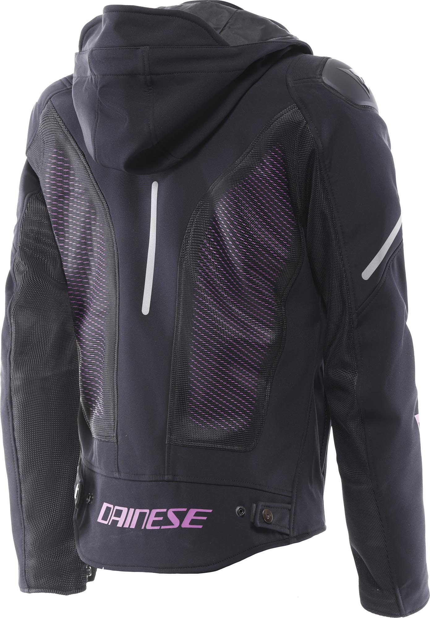Dainese Super Sprint Air Damen Motorrad Textiljacke schwarz/rosa 40 Abbildung 2