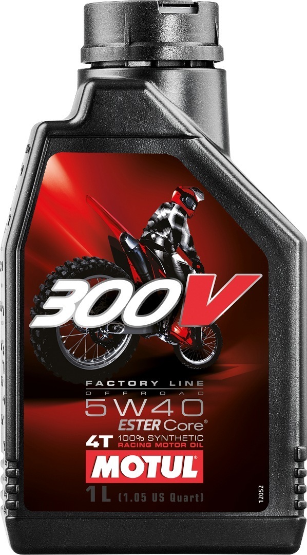 MOTUL 300V 4T Factory Line Off Road 5W40 Motor olja 1 Liter Figur 1