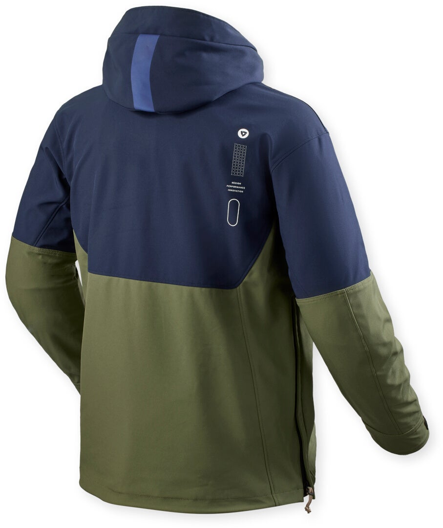 Revit Photon waterproof Motorcycle Textile Jacket dark blue/green M Figure 2