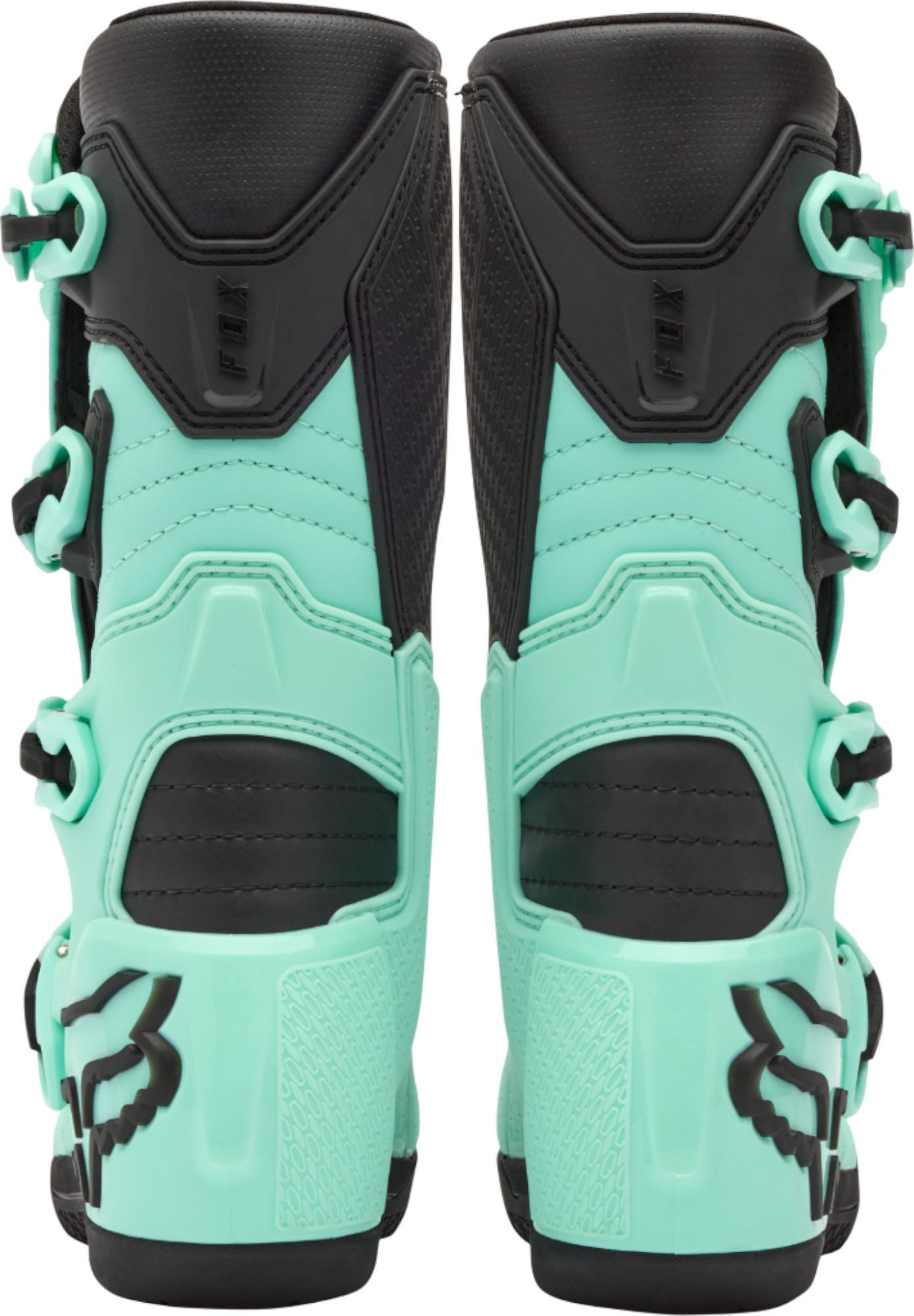 FOX Comp Youth Motocross Boots turquoise 3 Figure 4