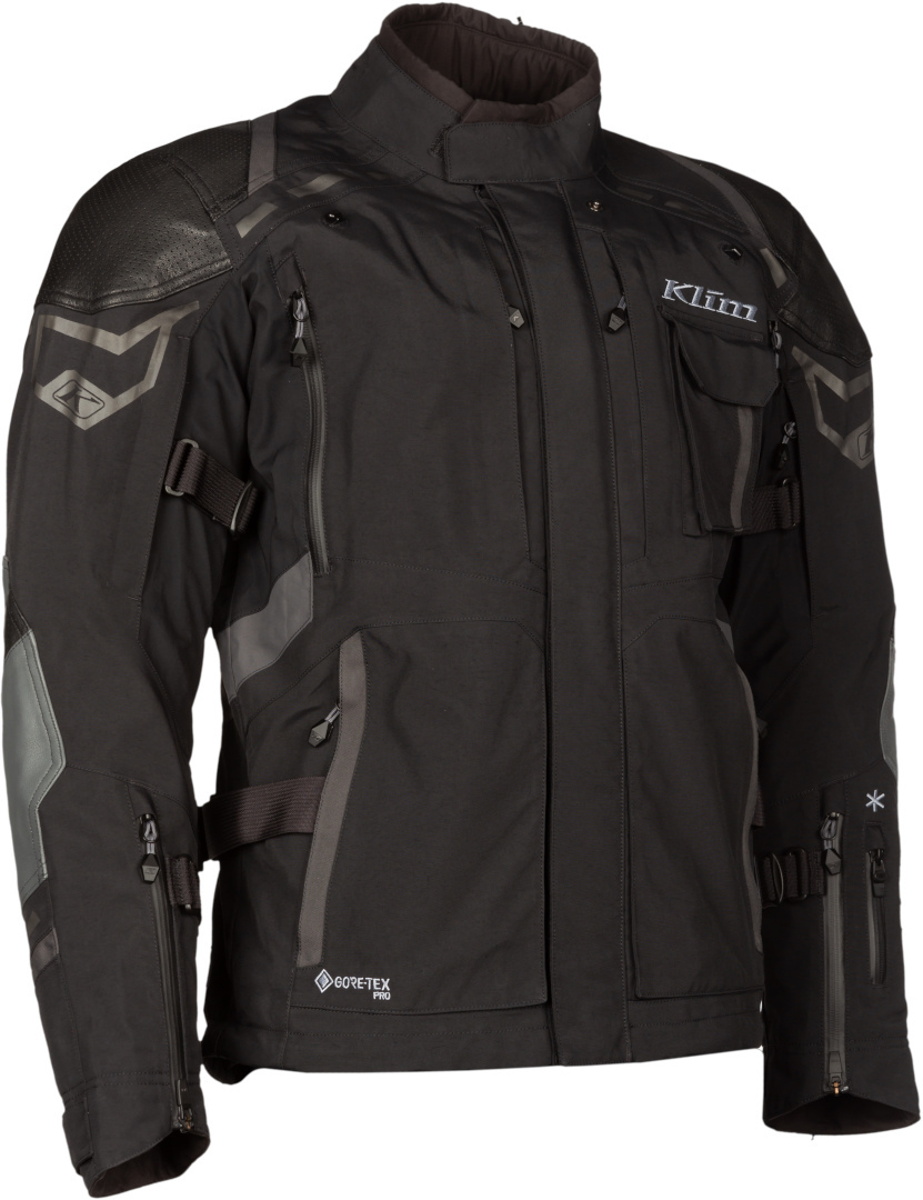 Klim Kodiak Motorcycle Textile Jacket black/grey 62 Figure 22