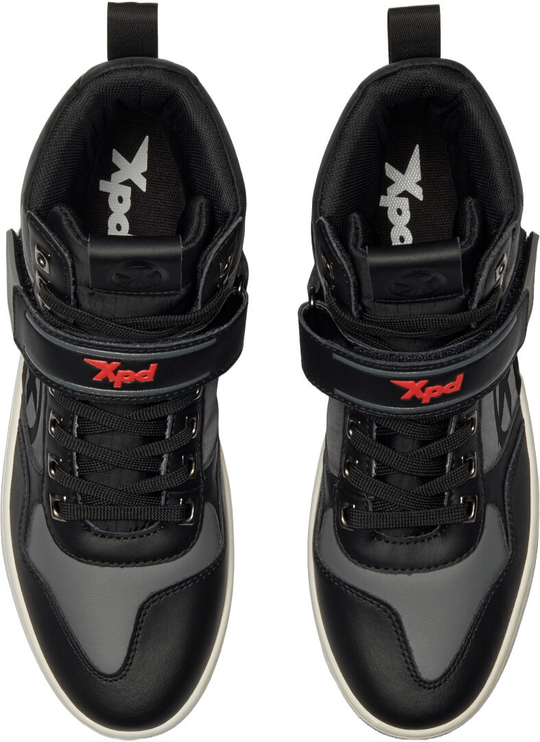 XPD Moto Pro Motorrad Schuhe anthrazit/rot 45 Abbildung 4