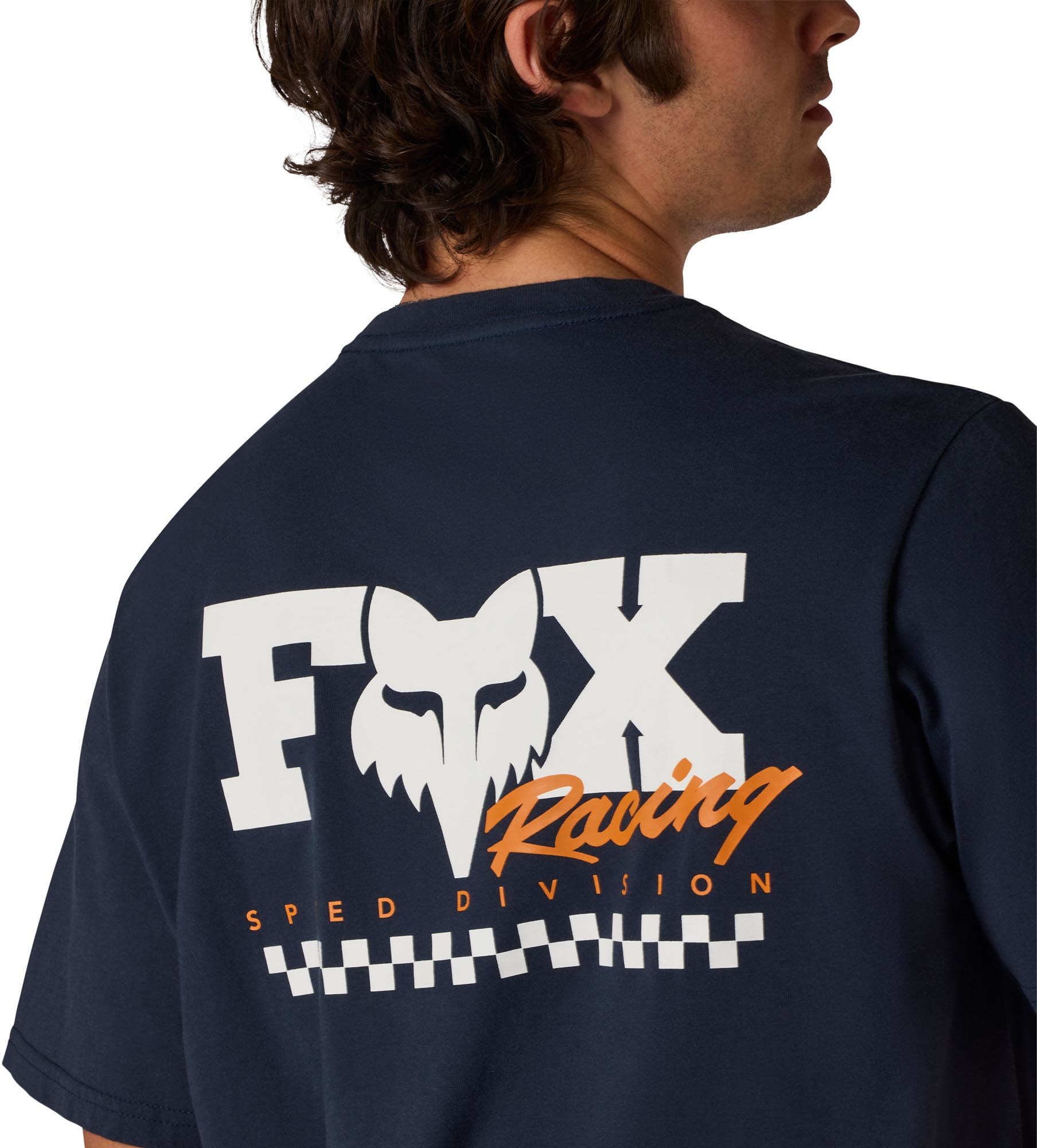 FOX Checker 195 Original Camiseta azul escuro L Figura 5