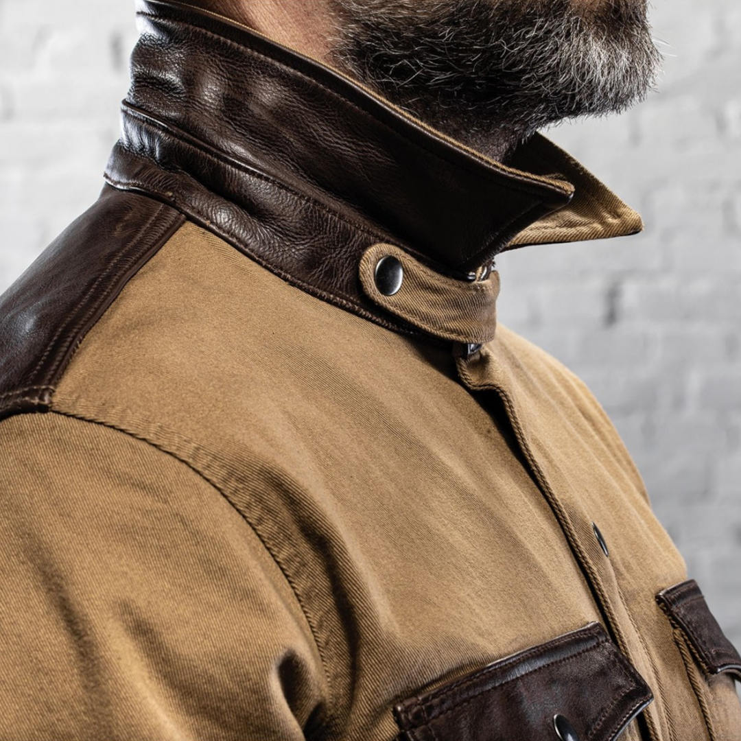 HolyFreedom Coyote Motorcycle Textile Jacket brown L Figure 13