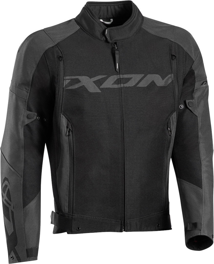 Ixon Specter Motorcykel tekstiljakke Sort/antracit L Figur 1