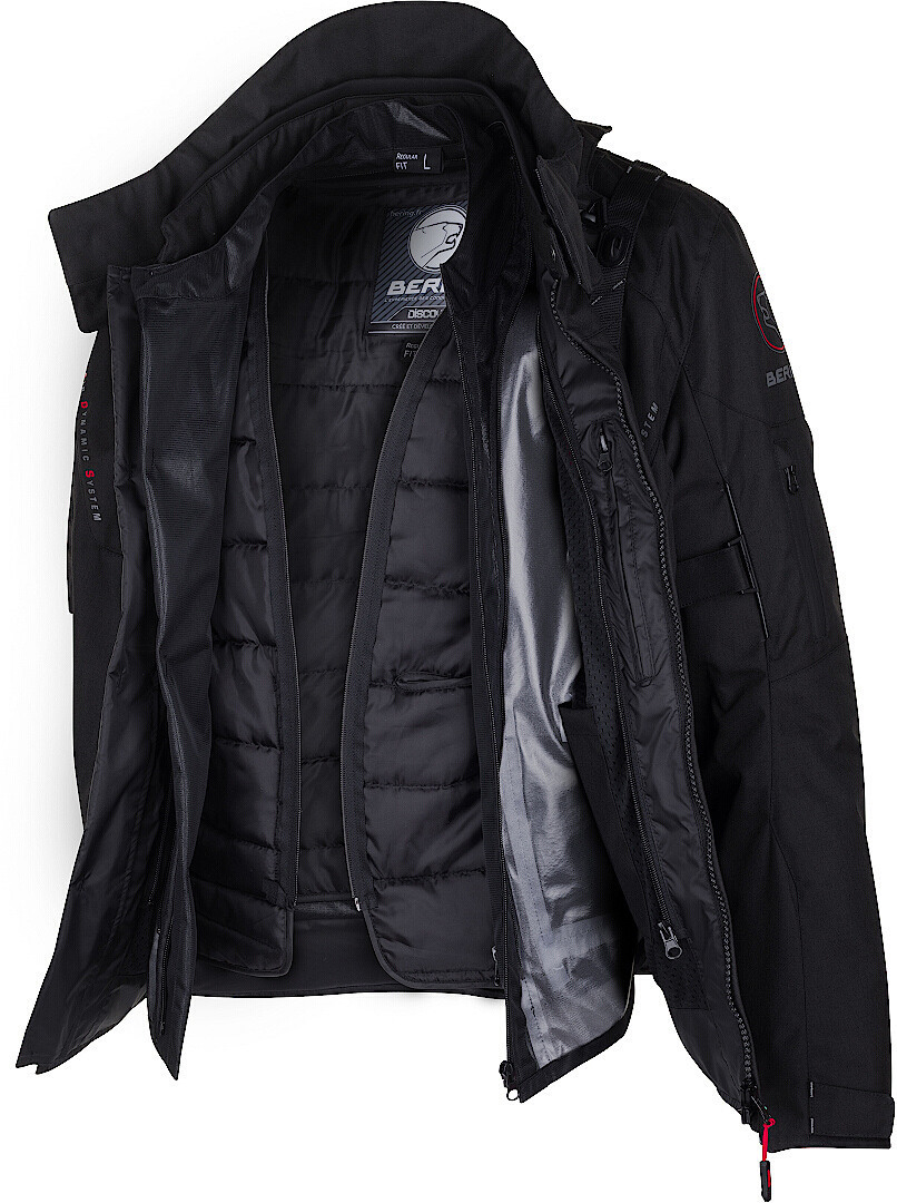 Bering Nordkapp Motorcycle Textile Jacket black L Figure 3