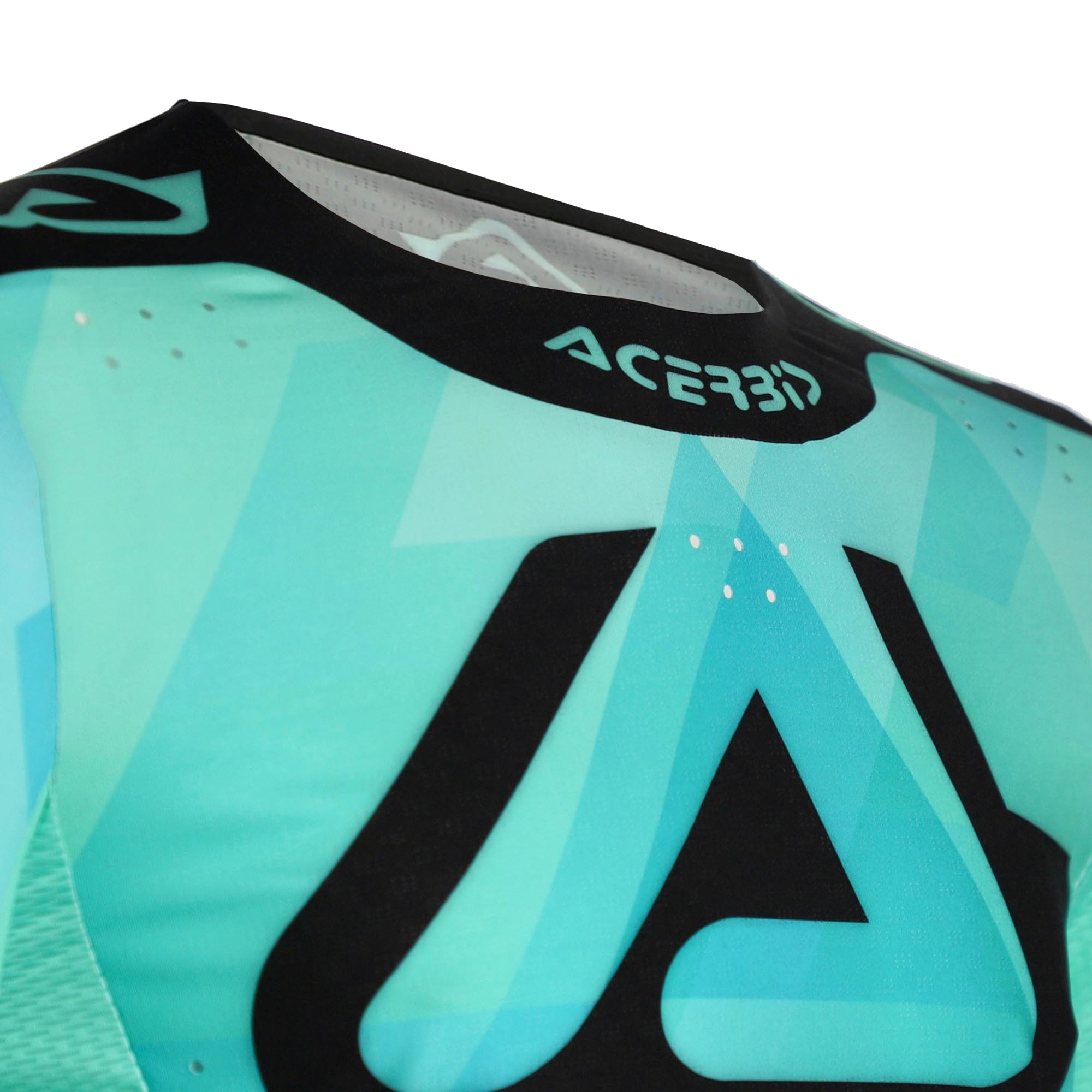 Acerbis X-Flex 2.0 Anaheim Graphic Motocrosstrøje turkis/sort S Figur 8