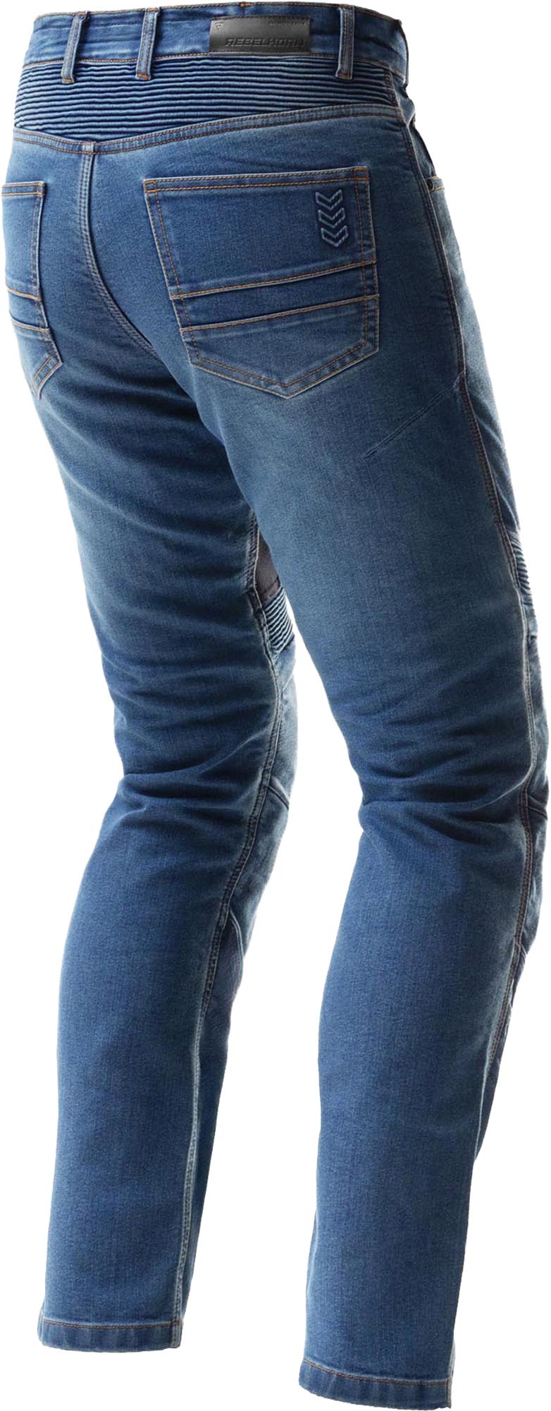 Rebelhorn Eagle 4 Slim Fit Motorcycle Jeans blue washed out 40/34 Figure 2