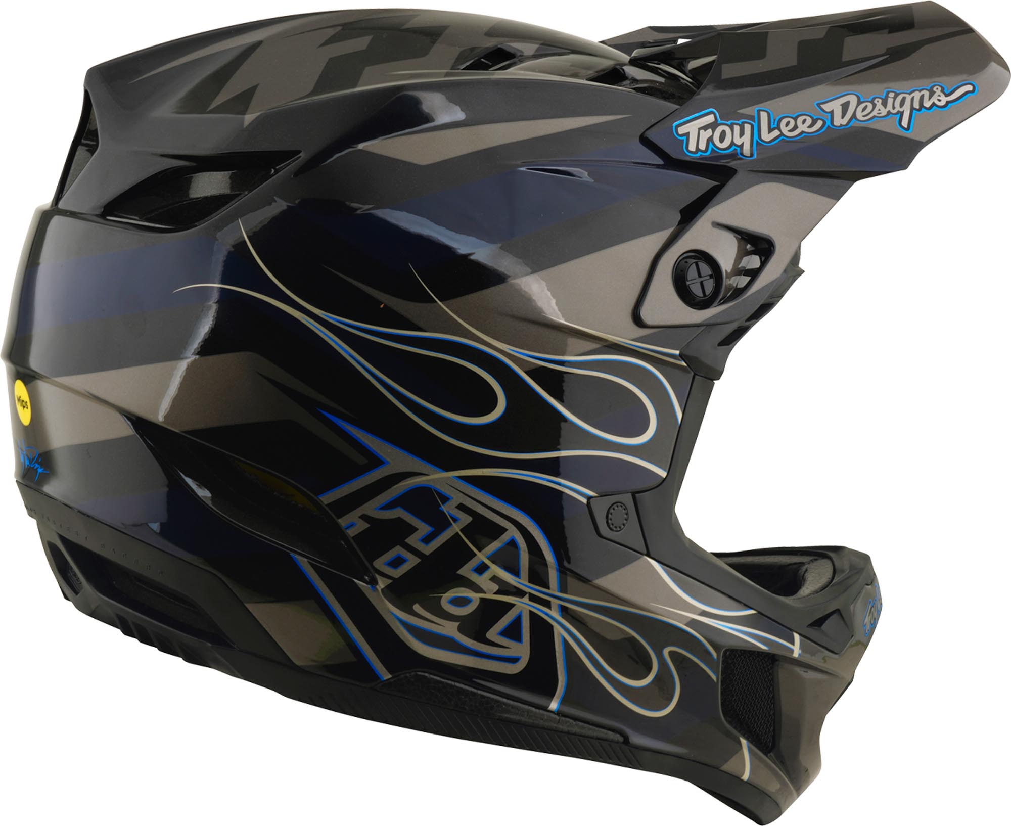Troy Lee Designs D4 Composite MIPS Burst Lejtősisak L (58/59) 4. ábra