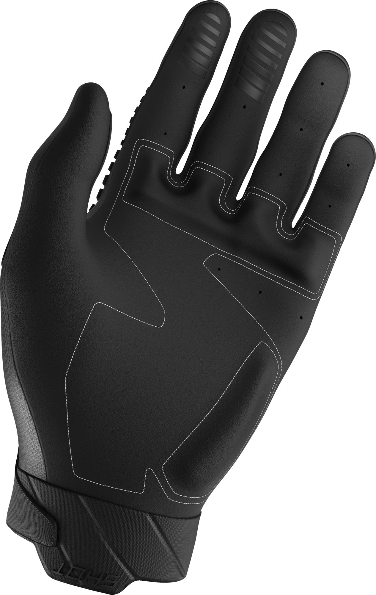 Shot Core Max Motocross handsker Sort 13 Figur 2