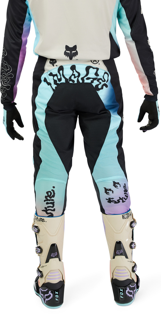 FOX 180 Hello Future Special Edition Motocross bukser Sort 30 Figur 7