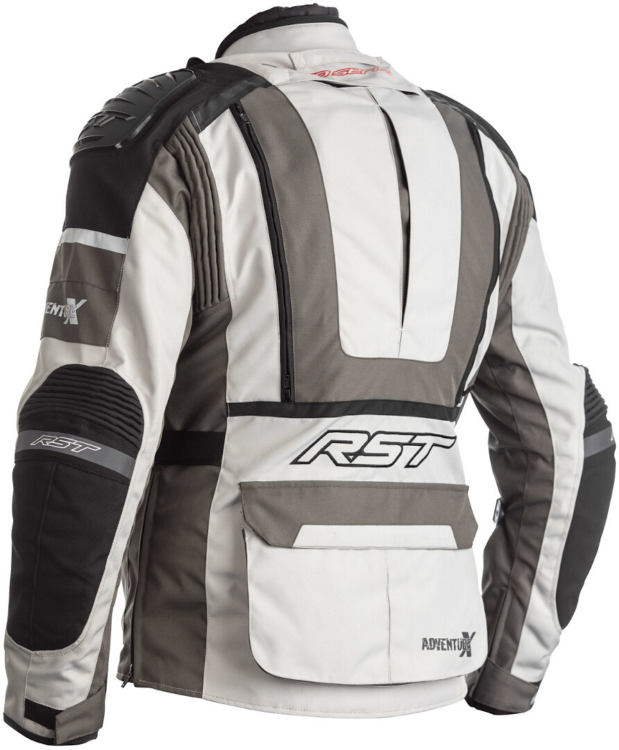 RST Adventure-X Motorcycle Textile Jacket white/grey L Figure 5