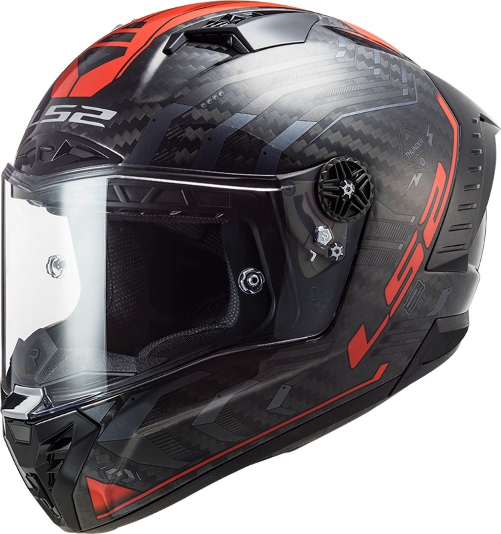 LS2 FF805 Thunder Sputnik Carbon Casco S (55/56) Figura 1