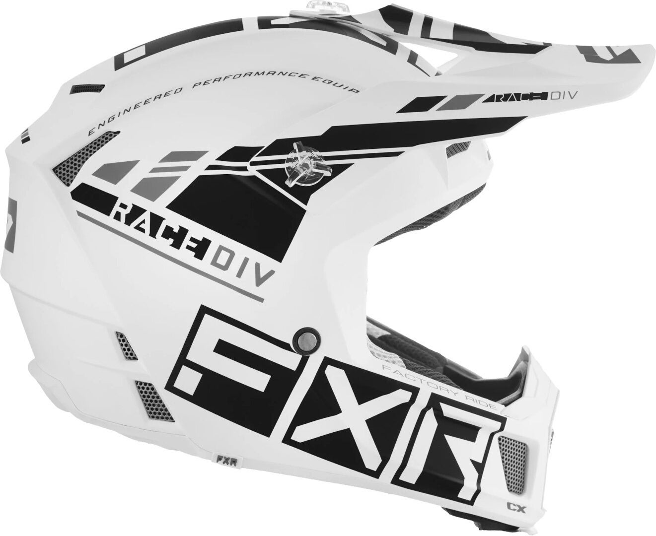 FXR Clutch CX Pro MIPS Motokrosová přilba bílá/černá L (59/60) Obrázek 4