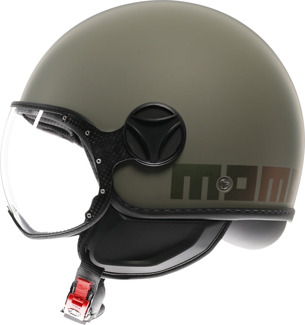 MOMO FGTR Classic Flip 2.0 Jethjelm Green Matt L (59/60) Figur 4