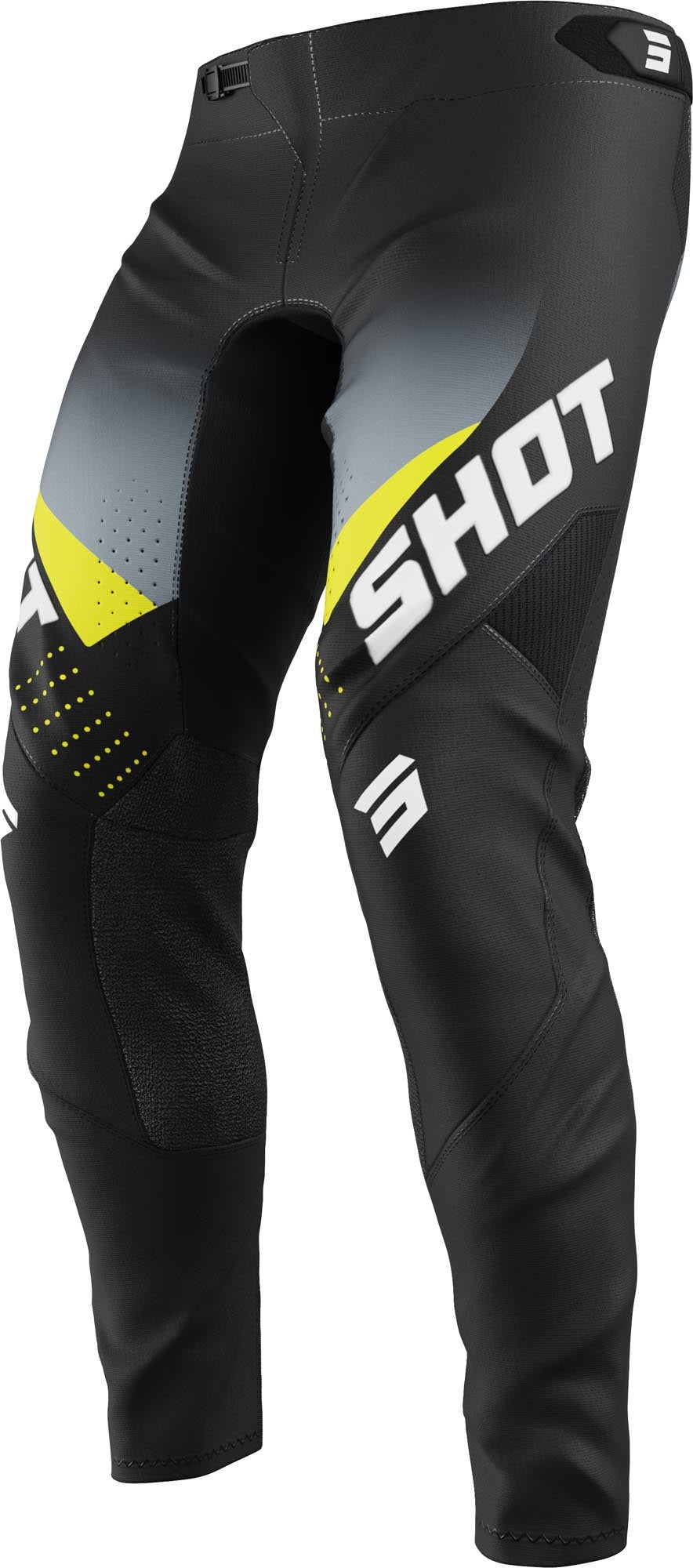 Shot Aerolite HVA Motocross Pants black/grey 38 Figure 1
