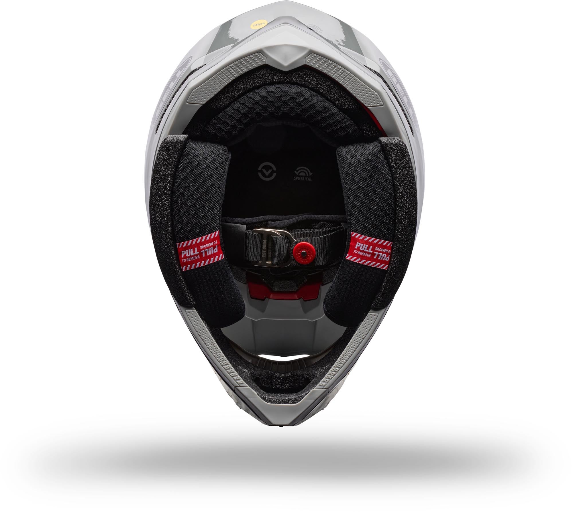 Bell Moto-10 GP Vector Motocross Helm grau XL (61/62) Abbildung 6