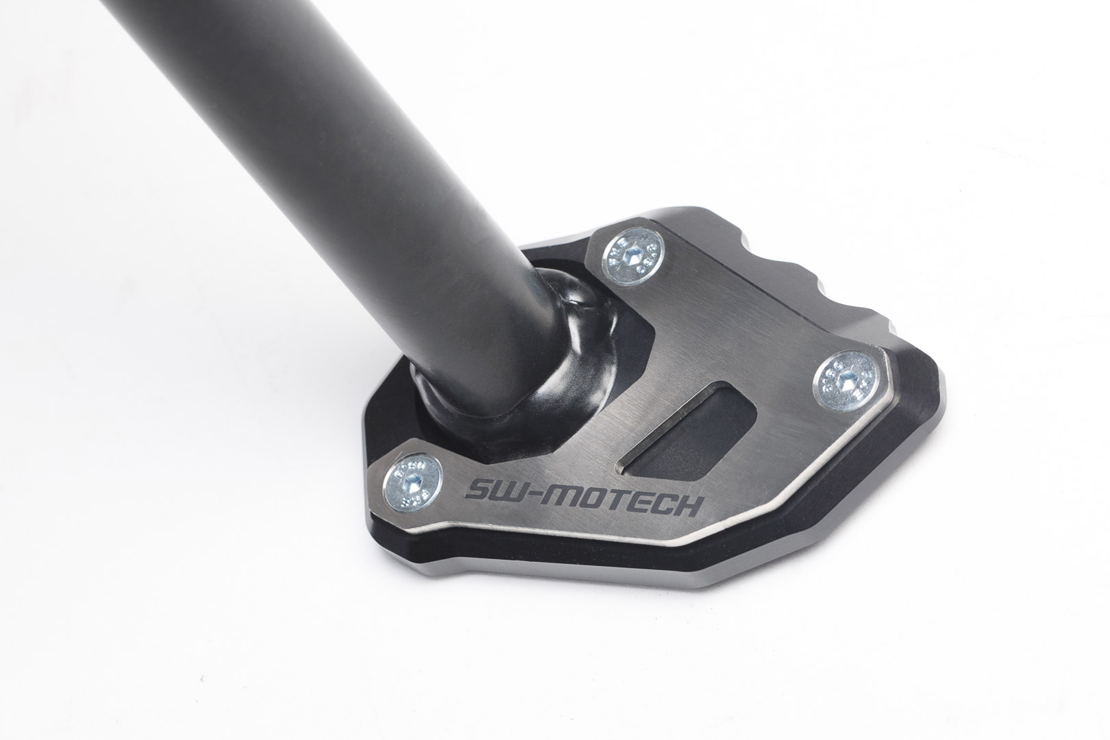 Extensie SW-Motech pentru piciorul lateral - Negru/argintiu. Modele KTM. Figura 2