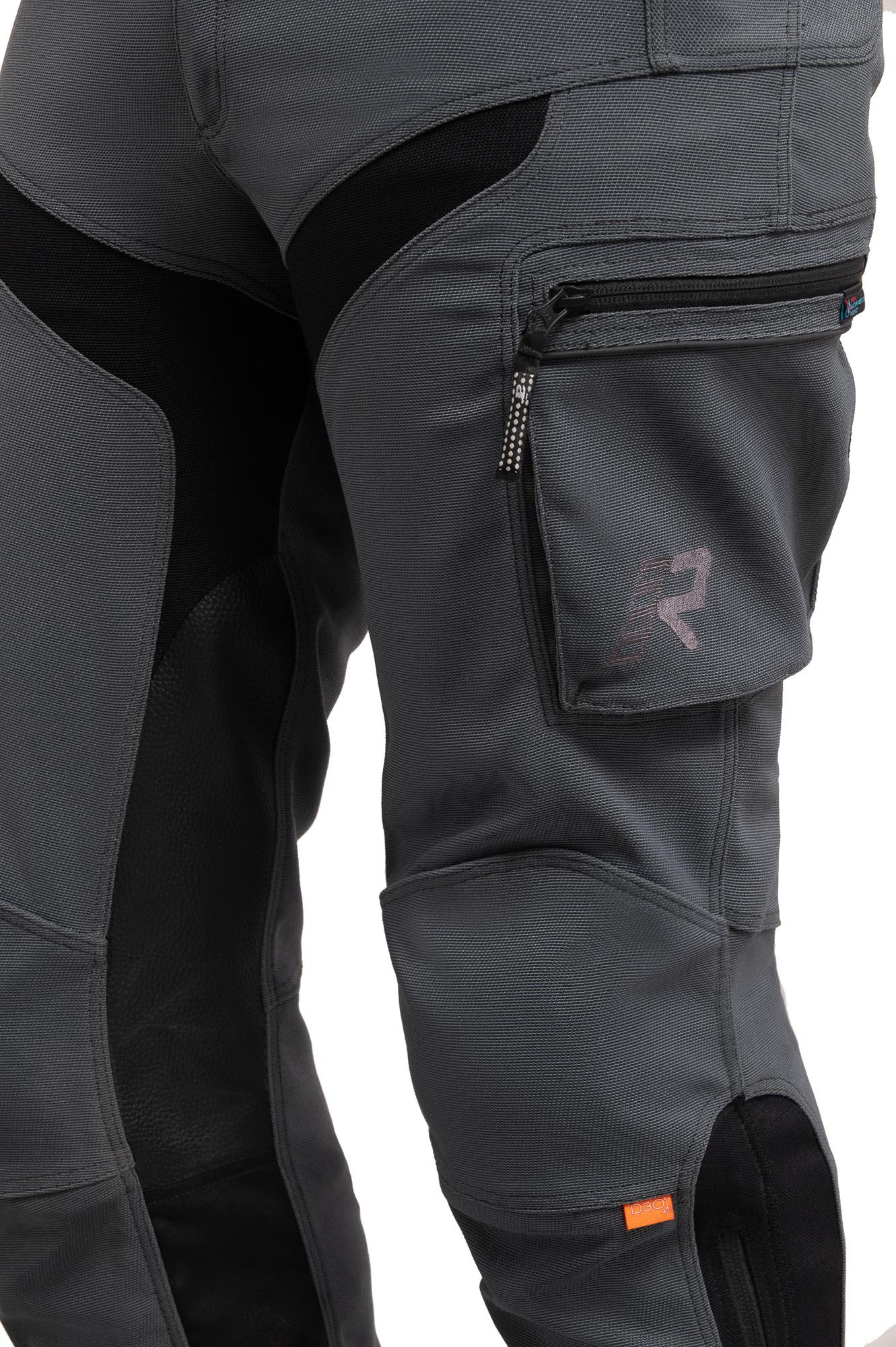 Rukka AirTacama Motorcycle Textile Pants anthracite Short 64 Figure 5