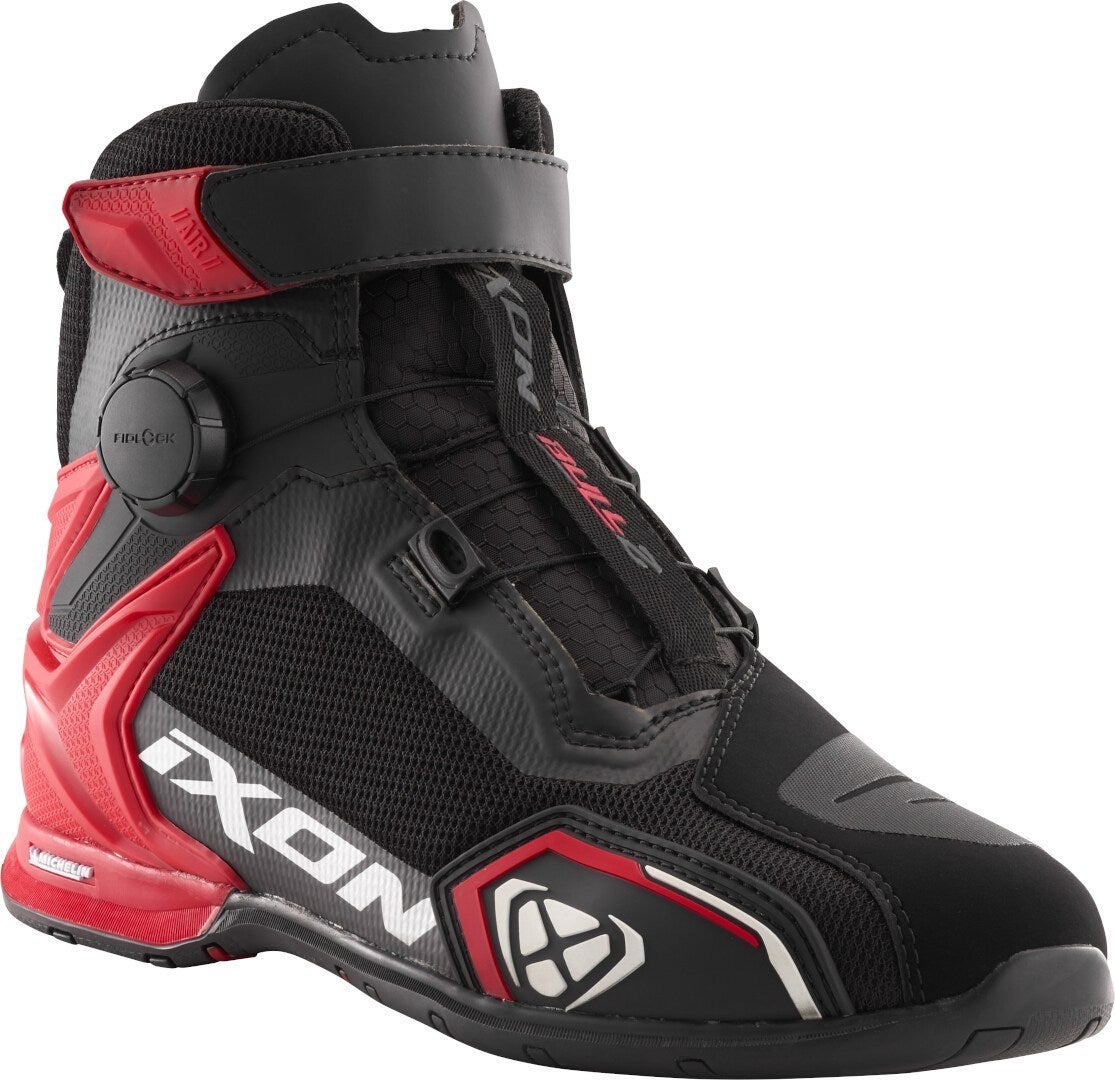 Ixon Bull 2 Air Moto boty černá/červená/bílá 43 Obrázek 3