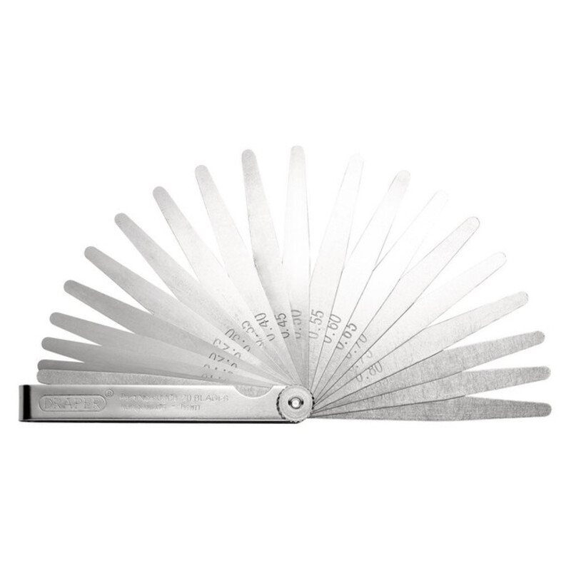 Draper Set de calibrare metrică cu 20 de lame Figura 3