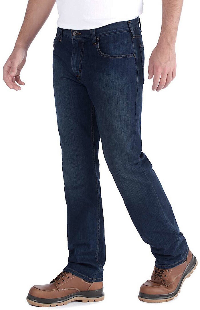 Carhartt Rugged Flex Straight Tapered Jeans mørkeblå 31 L32 Figur 6