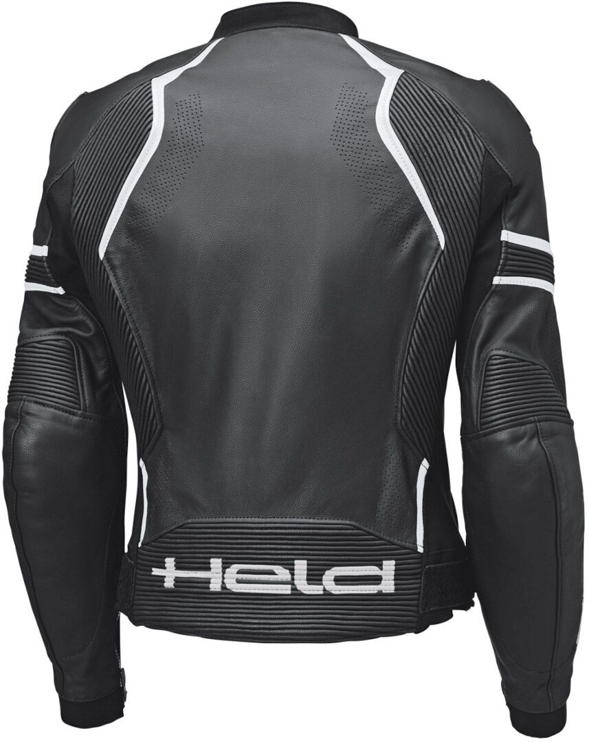 Held Street Rocket 4 Damen Motorrad Lederjacke schwarz/weiß 76 Abbildung 2