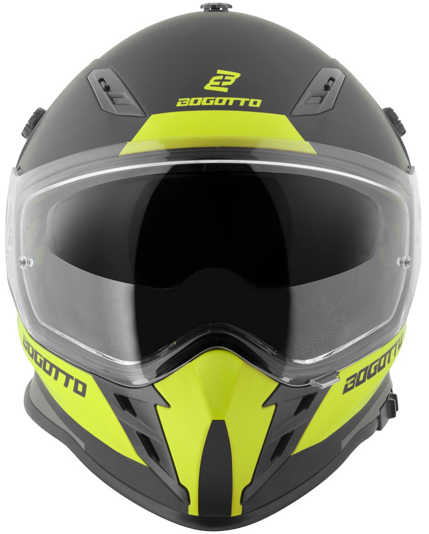 Bogotto V331 Pro Tour Casco Enduro giallo M Figura 9