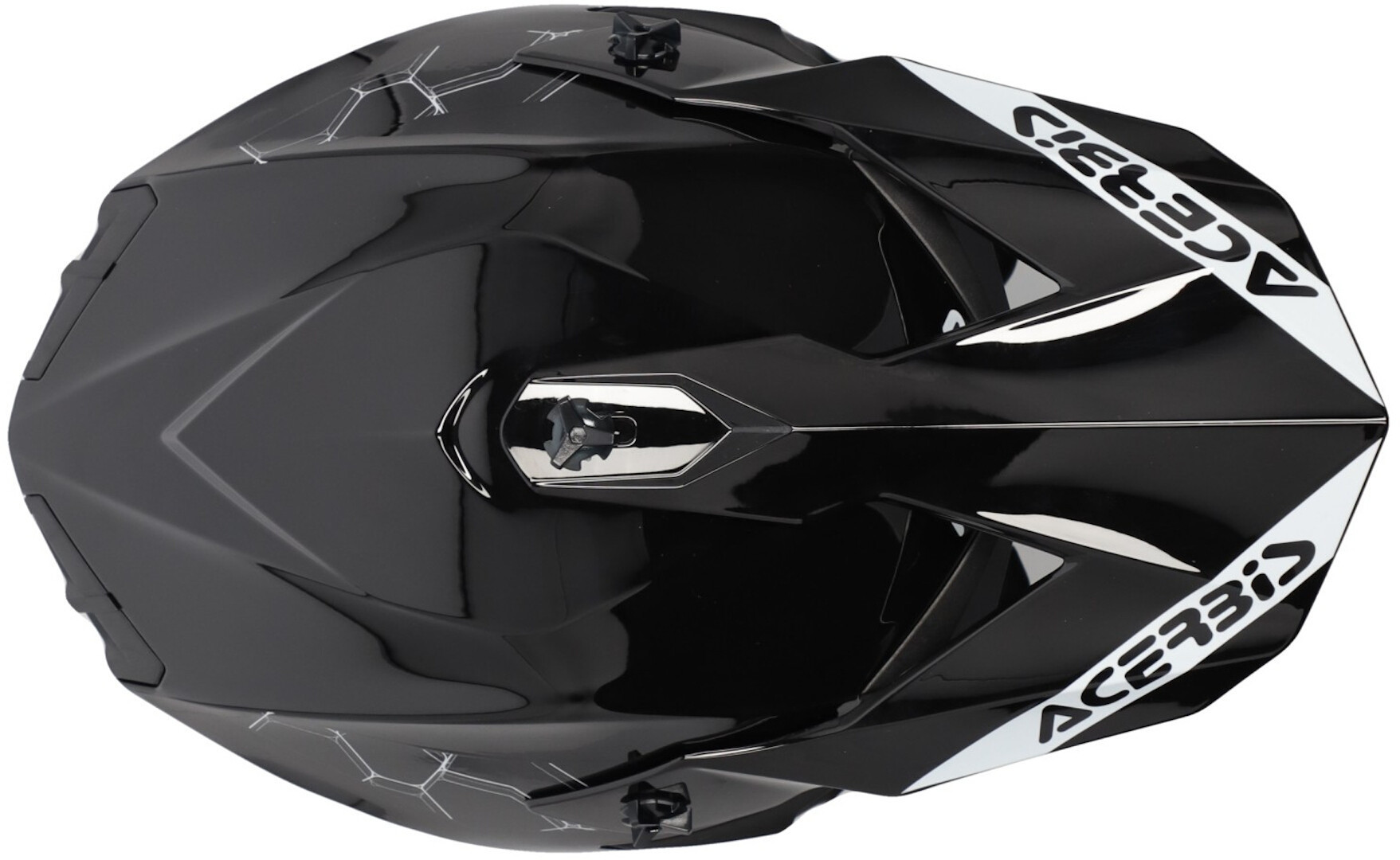 Acerbis Linear Solid 2024 Шлем для мотокросса чёрный S (55/56) Рисунок 2