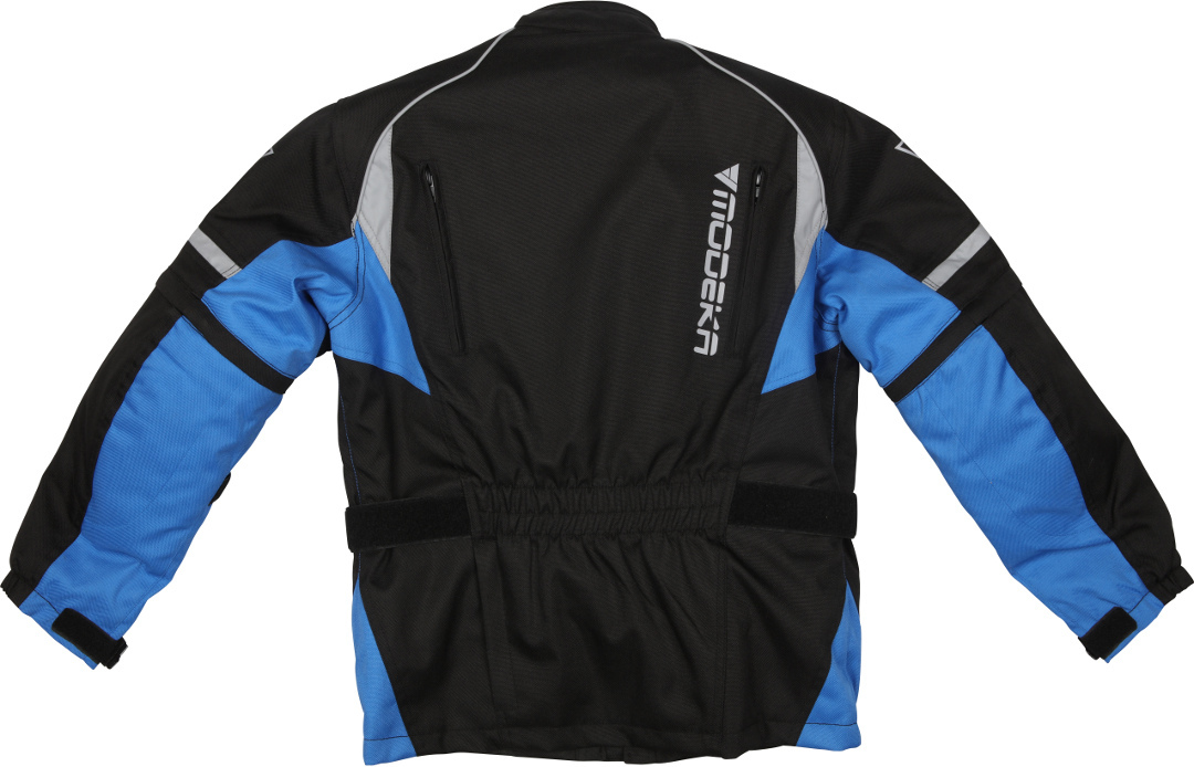 Modeka Tourex II Barn Motorcykel Textil jacka Svart/blå 164 Figur 2