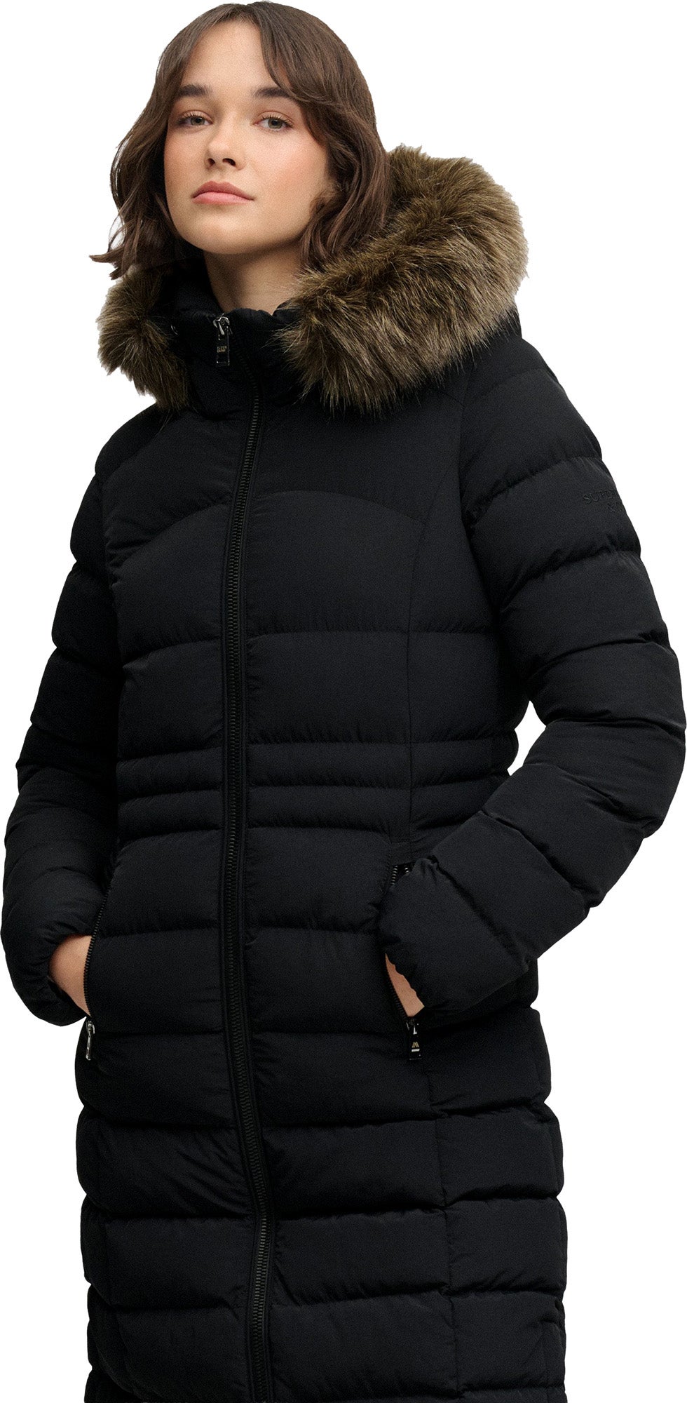 Superdry & Co Fuji 女士夾克 黑色 XL 圖4