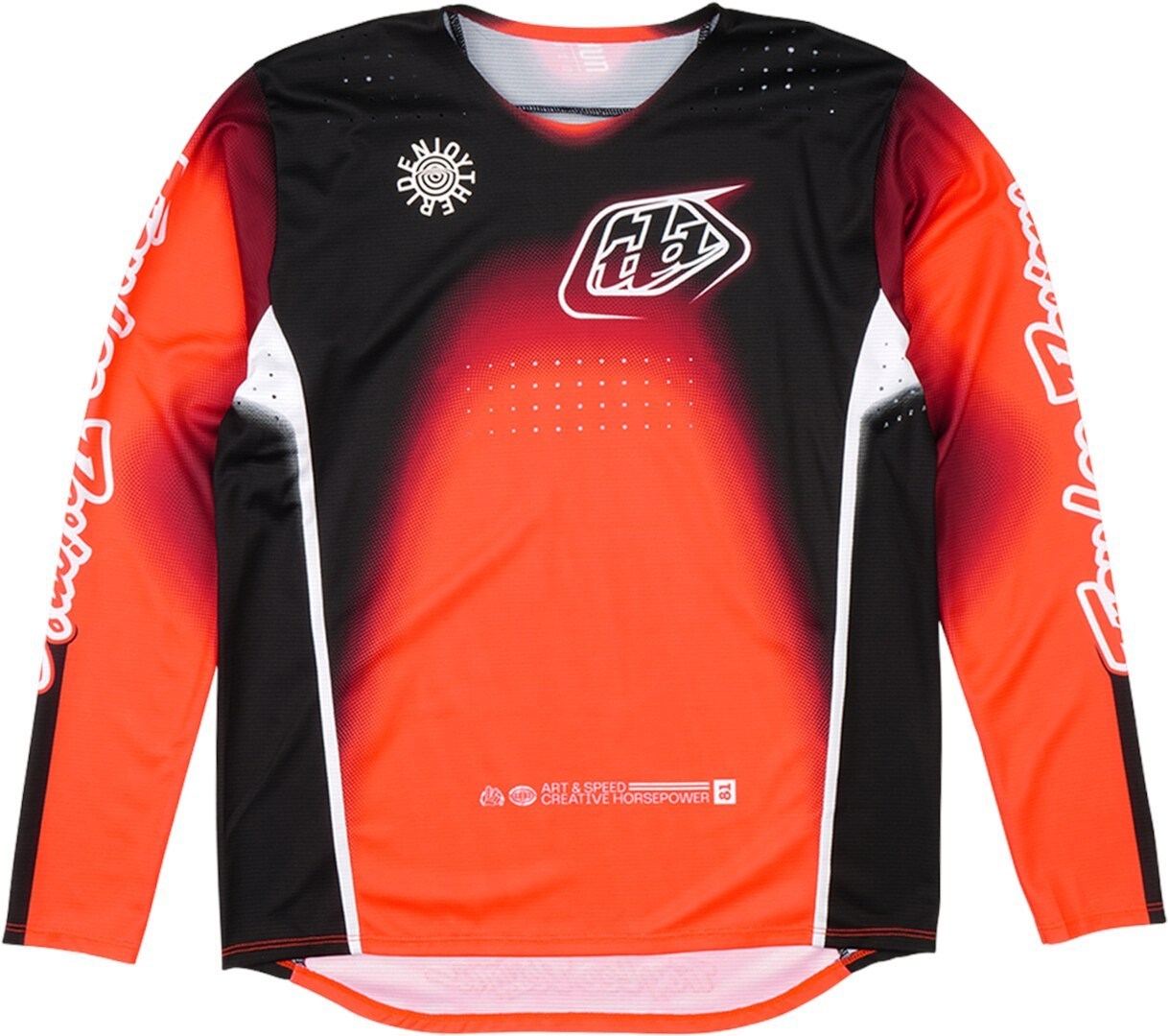 Troy Lee Designs SE Pro Array Mládežnický motokrosový dres červená/černá S Obrázek 1