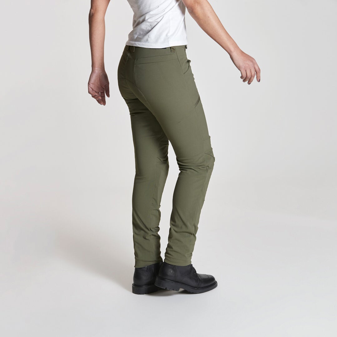 Spidi Charged Damen Motorrad Textilhose oliv 30 standard Abbildung 4