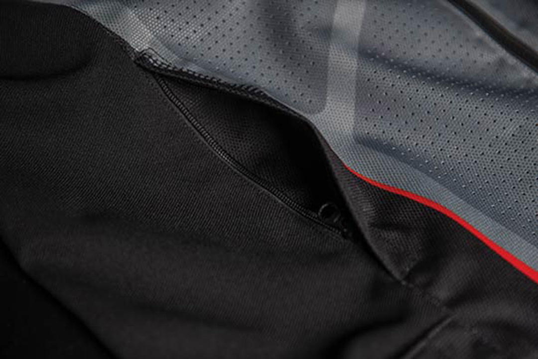 Icon Hooligan Ultrabolt Motorcycle Textile Jacket grey/black/red M Figure 5