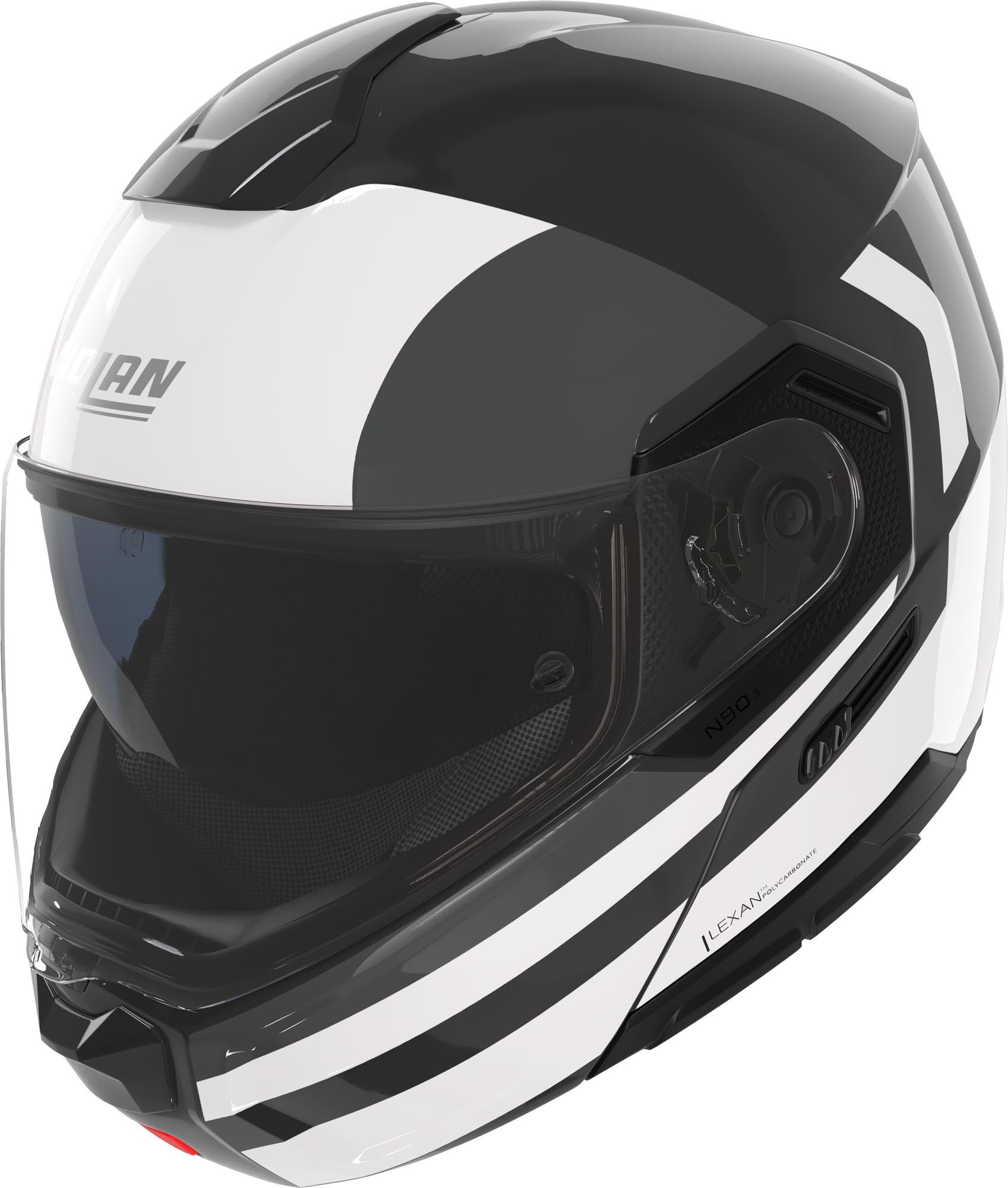 Nolan N90-3 06 Roboto N-Com Hjelm sort/grå XXS (54) Figur 1