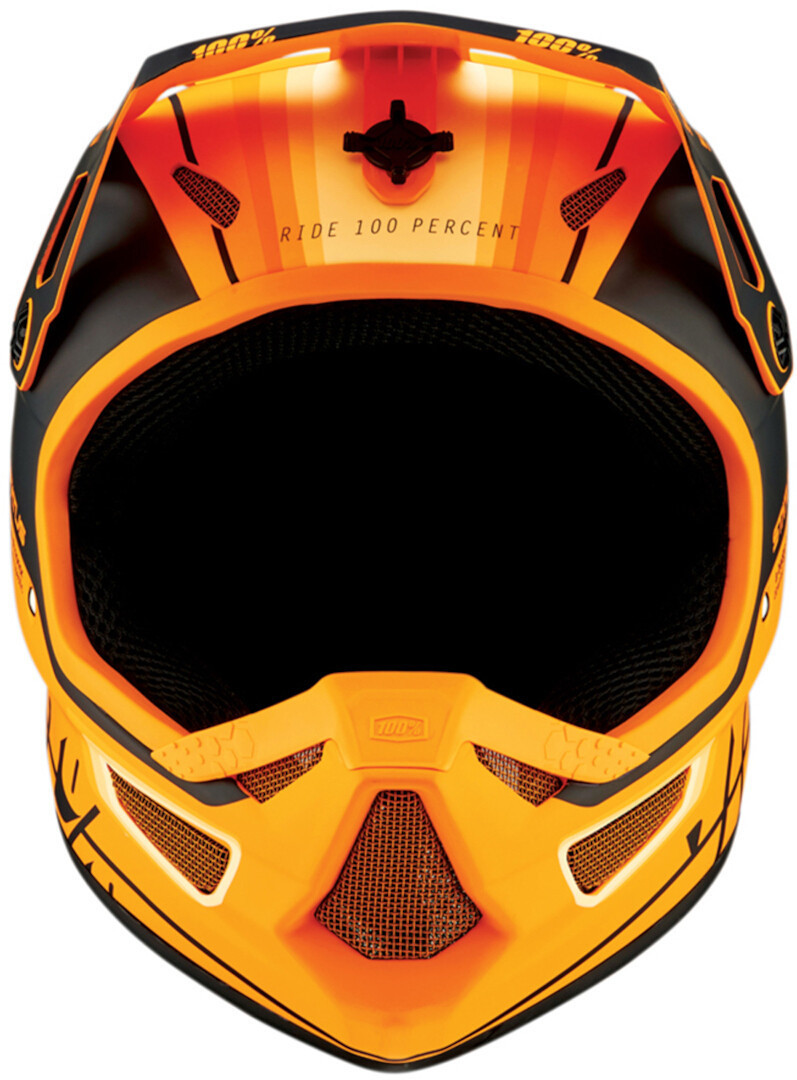 100% Status Casque de descente Orange/Noir S (55/56) Figure 5