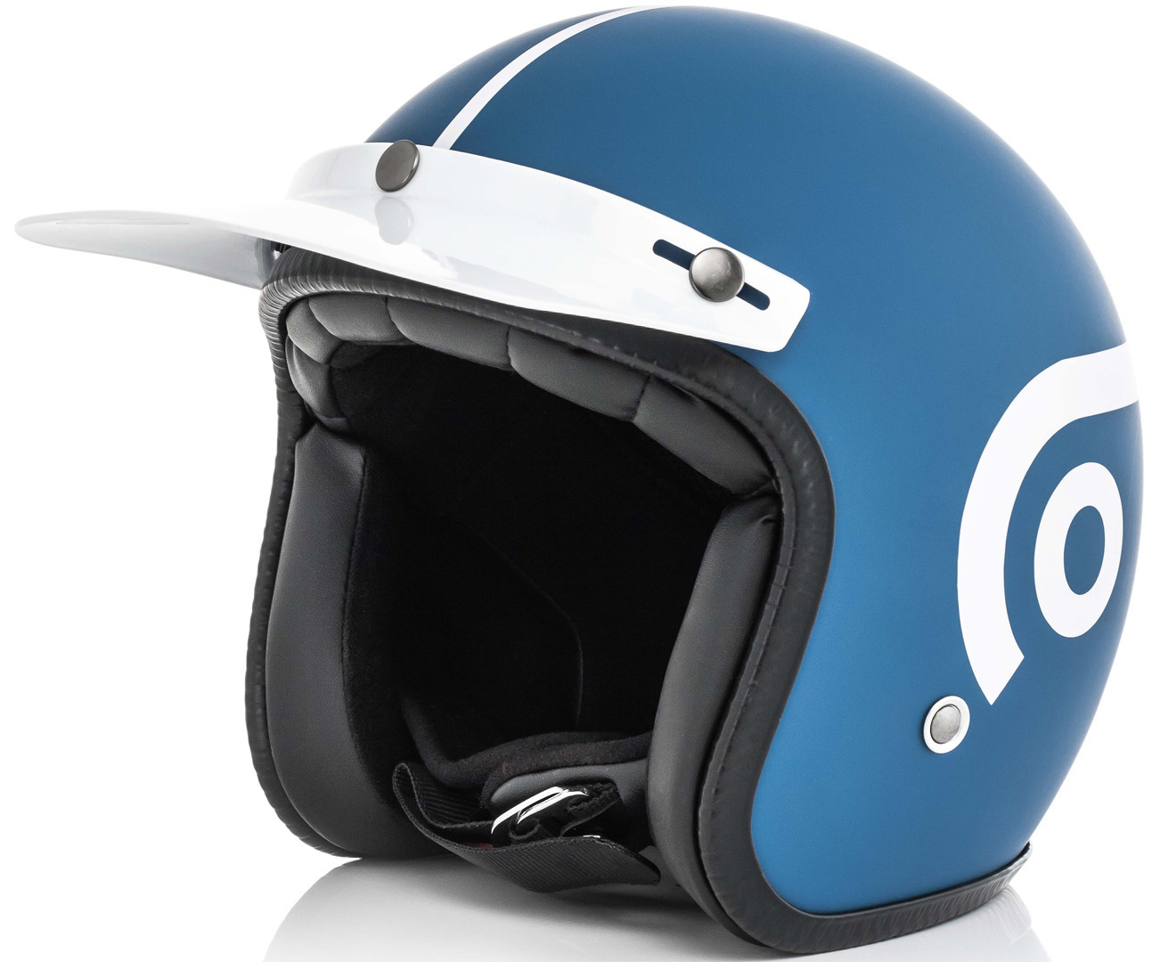 Acerbis Ottano Casco Jet Azzurro chiaro M Figura 1
