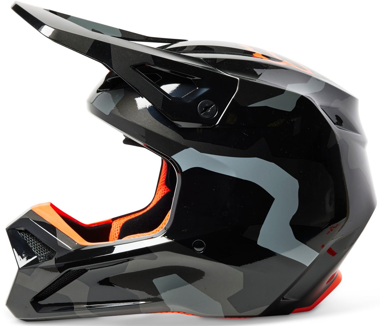 FOX V1 BNKR Capacete de Motocross Juvenil M (49/50) Figura 3