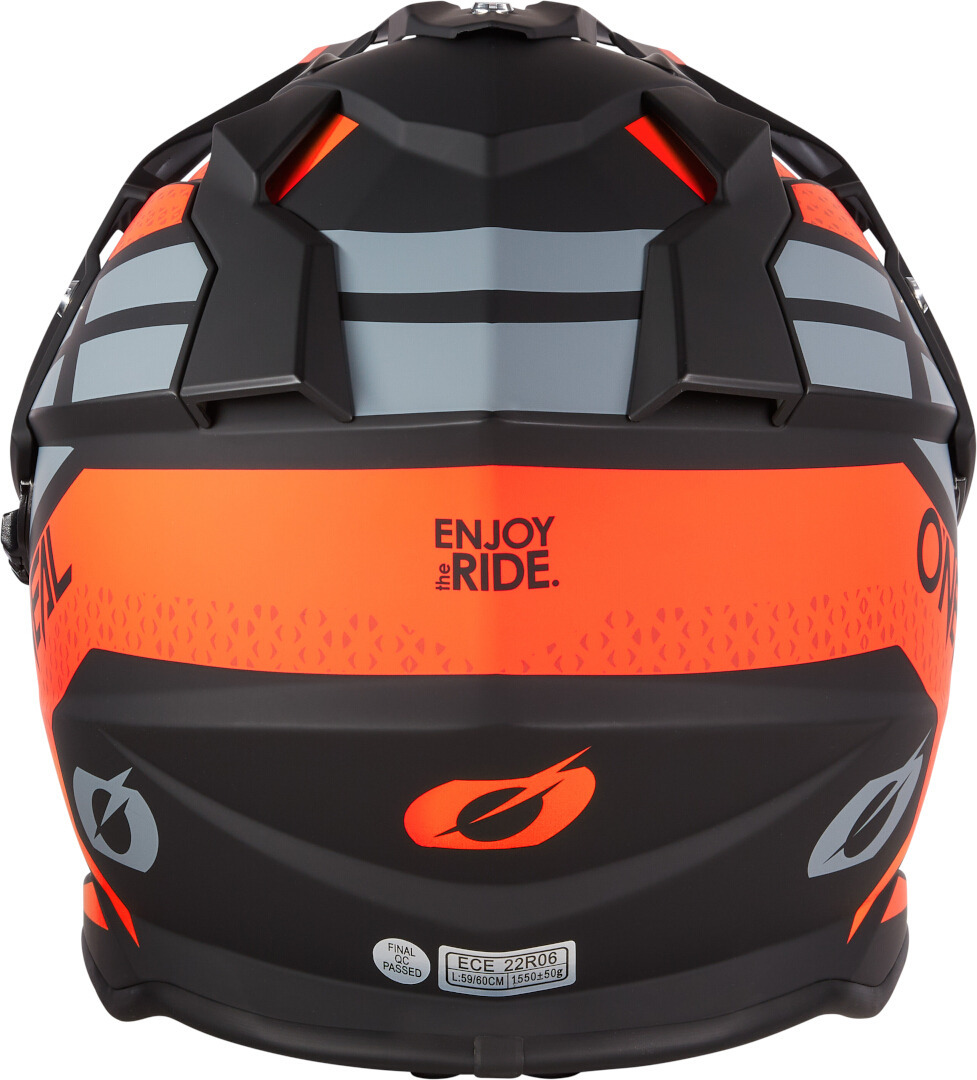 Oneal Sierra R Cască de motocross Negru/portocaliu-neon S (55/56) Figura 5